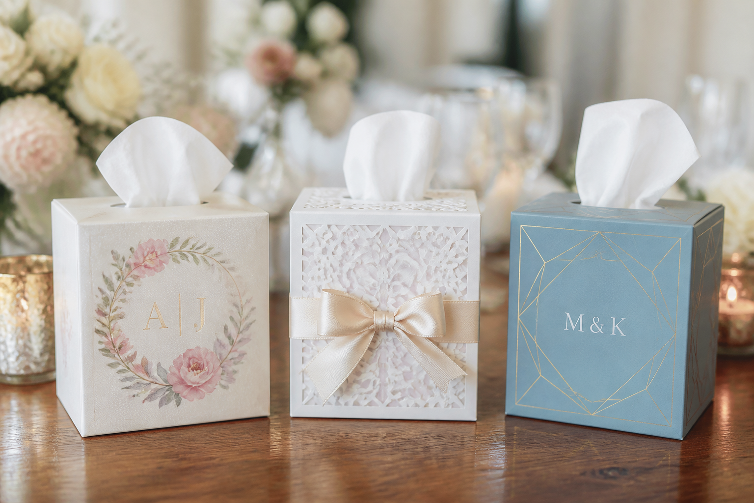 Wedding Tissue BOX Covers project preview