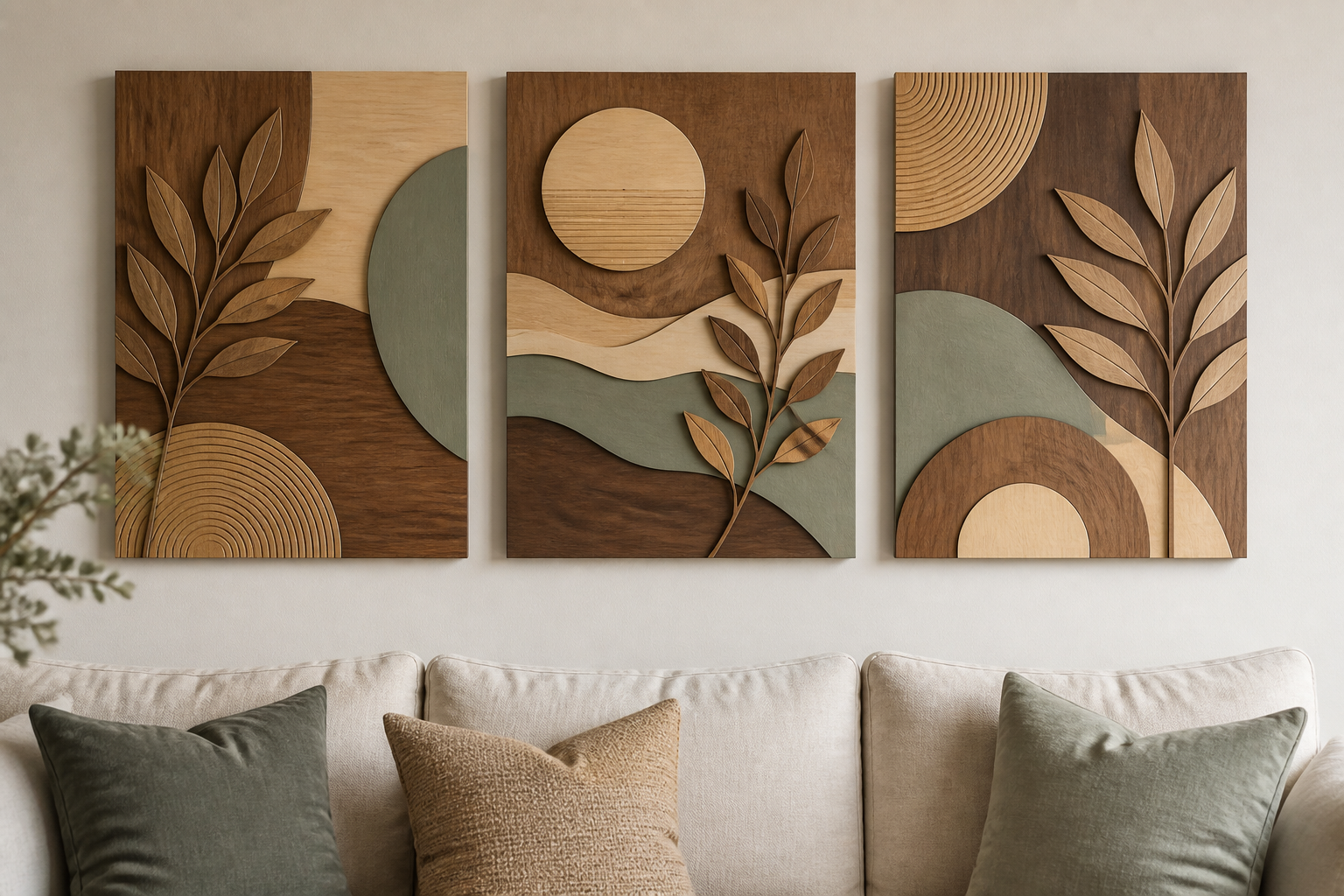 Layered Wooden Wall ART (cut & Assemble) project preview
