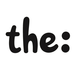 the t h e SVG PNG design with bold lettering
