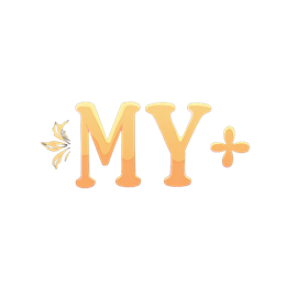 my m flower SVG PNG design with bold lettering, black and orange floral elements, an uplifting message