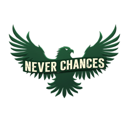 never chances shirt SVG PNG design with bold lettering