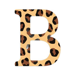 animals fashion pattern leopard shirt SVG PNG design with bold lettering