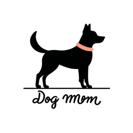 animals dog mom silhouette shirt SVG PNG design