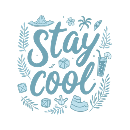 stay cool SVG PNG design
