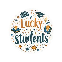 lucky students SVG PNG design with bold lettering, an uplifting message