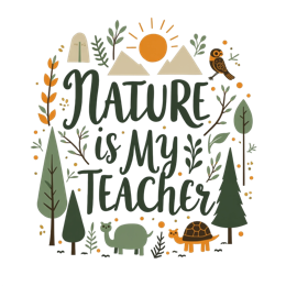 nature teacher SVG PNG design