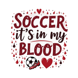 soccer passion shirt SVG PNG design with bold lettering