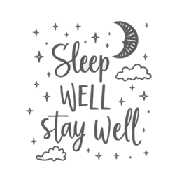 sleep well stay SVG PNG design