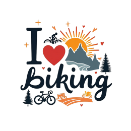 biking mountains shirt SVG PNG design