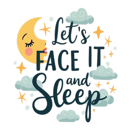 quotes moon stars SVG PNG design with bold lettering