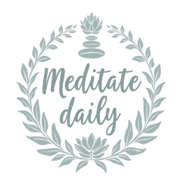 quotes daily SVG PNG design with floral elements, an uplifting message