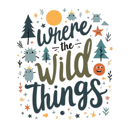 fantasy letters SVG PNG design with bold lettering
