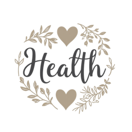 health flora SVG PNG design with floral elements, an uplifting message