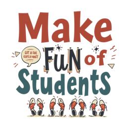 fun students SVG PNG design with hand-drawn style, bold lettering