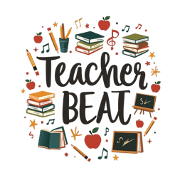 teacher beat SVG PNG design with bold lettering