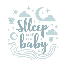quotes baby SVG PNG design with hand-drawn style