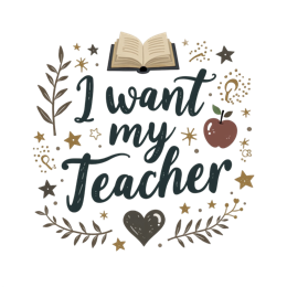 teacher quotes SVG PNG design with bold lettering, red floral elements