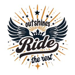 riding stars shirt SVG PNG design with bold lettering, an uplifting message