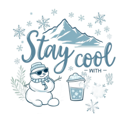 fitness cool snowman SVG PNG design