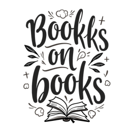 books literature SVG PNG design with hand-drawn style, bold lettering, black and red floral elements