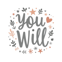 inspiration flora shirt SVG PNG design with hand-drawn style, bold lettering, peach and pink floral elements