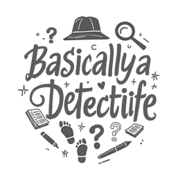 detective investigation SVG PNG design with hand-drawn style