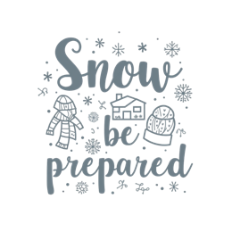 snow prepared SVG PNG design with hand-drawn style