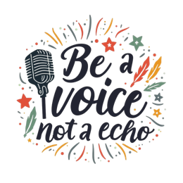quote mic SVG PNG design with bold lettering, red and green floral elements, an uplifting message