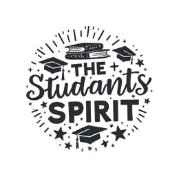 graduation students spirit shirt SVG PNG design with bold lettering, an uplifting message