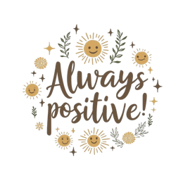 quotes positive inspiration SVG PNG design with hand-drawn style, bold lettering, white and green floral elements