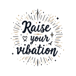 raise your vibration SVG PNG design with an uplifting message