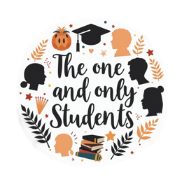 students gradcap SVG PNG design with bold lettering, black and white floral elements