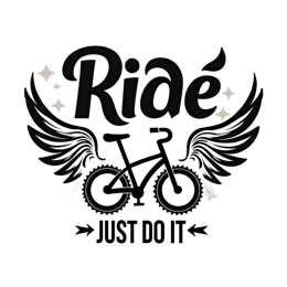 bike inspiration SVG PNG design with bold lettering