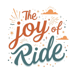 joy ride SVG PNG design with hand-drawn style, bold lettering