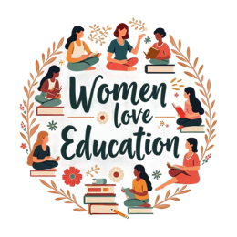 women reading learning SVG PNG design with clean design elements, floral elements, an elegant visual style