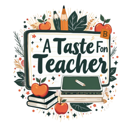 teacher apples blackboard SVG PNG design with bold lettering, red and green floral elements