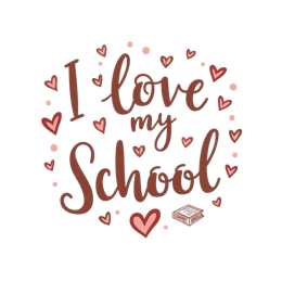 school love SVG PNG design with an uplifting message