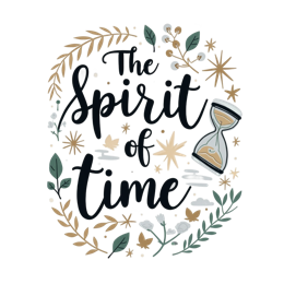 spirit nature SVG PNG design with hand-drawn style, bold lettering, green floral elements