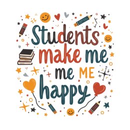 students happiness SVG PNG design