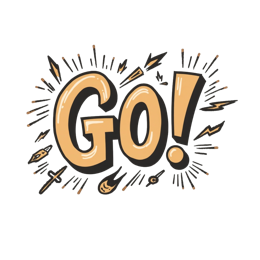 action expressions SVG PNG design with bold lettering