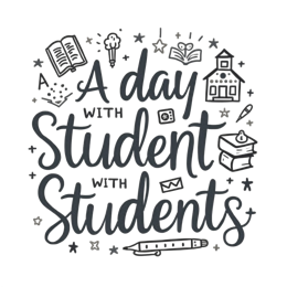 students activity SVG PNG design with bold lettering