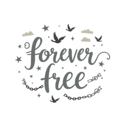 quotes freedom SVG PNG design with an uplifting message