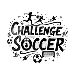 challenge soccer SVG PNG design with bold lettering
