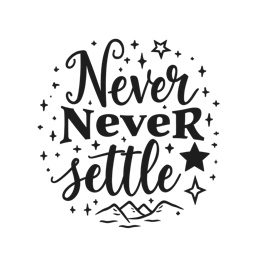 phrases motivation quote SVG PNG design with bold lettering