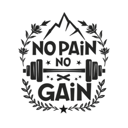 quote motivation floral SVG PNG design with bold lettering, black floral elements