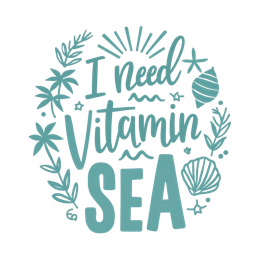vitamin sea SVG PNG design