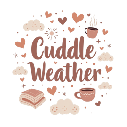 cuddle weather cozy SVG PNG design