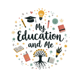 learning growth SVG PNG design with bold lettering, red floral elements