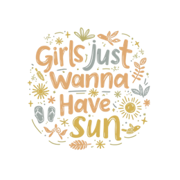 quotes sunshine SVG PNG design with orange floral elements