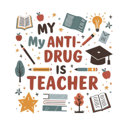 teachers quotes illustration SVG PNG design with bold lettering
